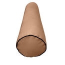 |COVER ONLY| Small Size 23"x6" Outdoor Bolster Pillow Water Repellent Decorative Bolster Pillow for Porch Swing Couch Sofa Cushion Patio Furniture