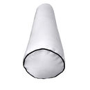 |COVER ONLY| Large Size 26"x6" Outdoor Bolster Pillow Water Repellent Decorative Bolster Pillow for Porch Swing Couch Sofa Cushion Patio Furniture