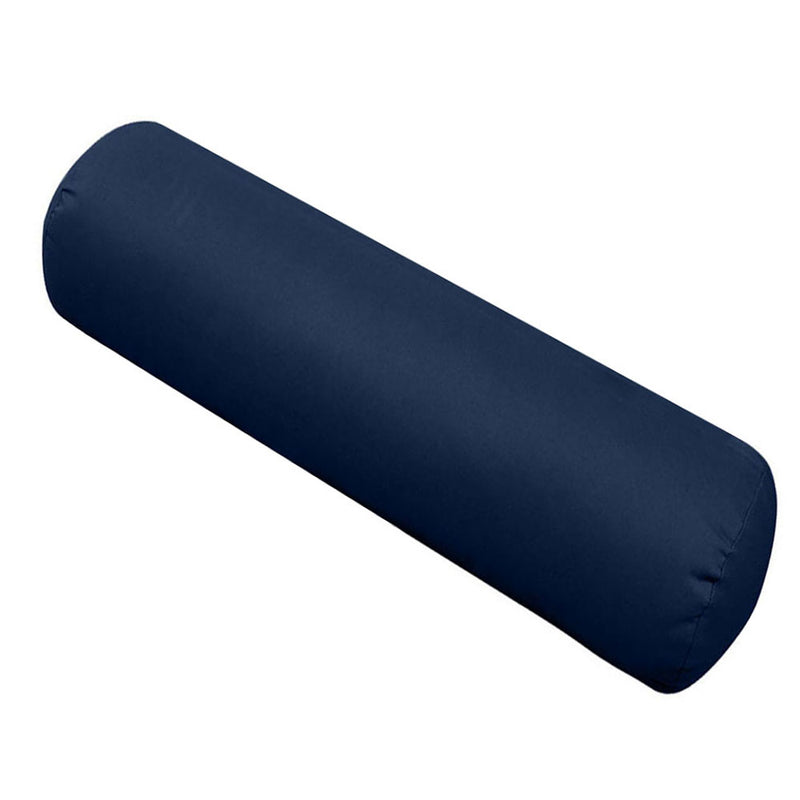 |COVER ONLY| Large Size 26x30x6 Outdoor Deep Seat Cushion with Bolster, Water Repellent, Patio Deep Seat Backrest Cushion Bolster Slipcovers Replacement