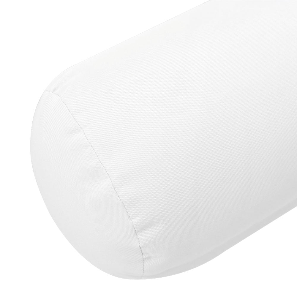 Large Size 26"x6" Outdoor Bolster Pillow Water Repellent Decorative Bolster Pillow Insert and Cover for Porch Swing Couch Sofa Cushion Patio Furniture