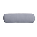 |COVER ONLY| Large Size 26"x6" Outdoor Bolster Pillow Water Repellent Decorative Bolster Pillow for Porch Swing Couch Sofa Cushion Patio Furniture