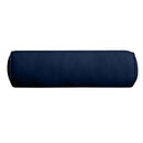 Decorative bolster pillow for porch swing