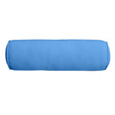 Small Size 23"x6" Outdoor Bolster Pillow Water Repellent Decorative Bolster Pillow Insert and Cover for Porch Swing Couch Sofa Cushion Patio Furniture