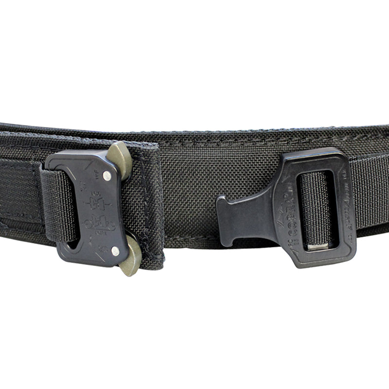 Condor MEDIUM BLACK Tactical COBRA Gun Belt Buckle AustriAlpin EDC Webbing USA