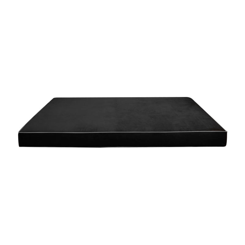 6" Thickness Velvet Indoor Daybed Mattress Fitted Sheet |COVER ONLY|
