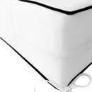 |COVER ONLY| Medium Size 24x26x6 Outdoor Deep Seat Cushion , Water Repellent, Patio Furniture Patio Cushion Slipcovers Replacement