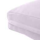 Medium Size 24"x26"x6" Outdoor Deep Seat Cushion, Water Repellent, Patio Deep Seat Backrest Cushion Insert & Cover Set