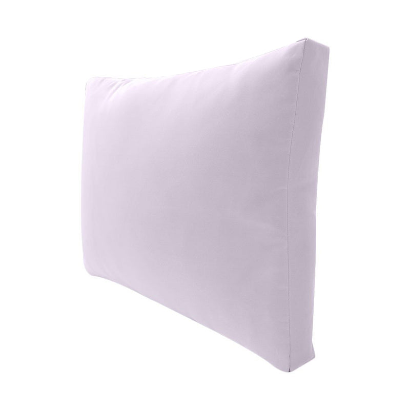 Small Size 23"x24"x6" Outdoor Deep Seat Cushion with Bolster, Water Repellent, Patio Deep Seat Backrest Cushion Bolster Pillow Insert and Slipcover Set