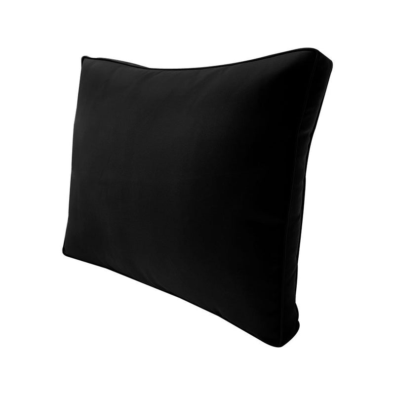 |COVER ONLY| Large Size 26x30x6 Outdoor Deep Seat Cushion with Bolster, Water Repellent, Patio Deep Seat Backrest Cushion Bolster Slipcovers Replacement
