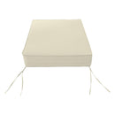 |COVER ONLY| Medium Size 24x26x6 Outdoor Deep Seat Cushion , Water Repellent, Patio Furniture Patio Cushion Slipcovers Replacement