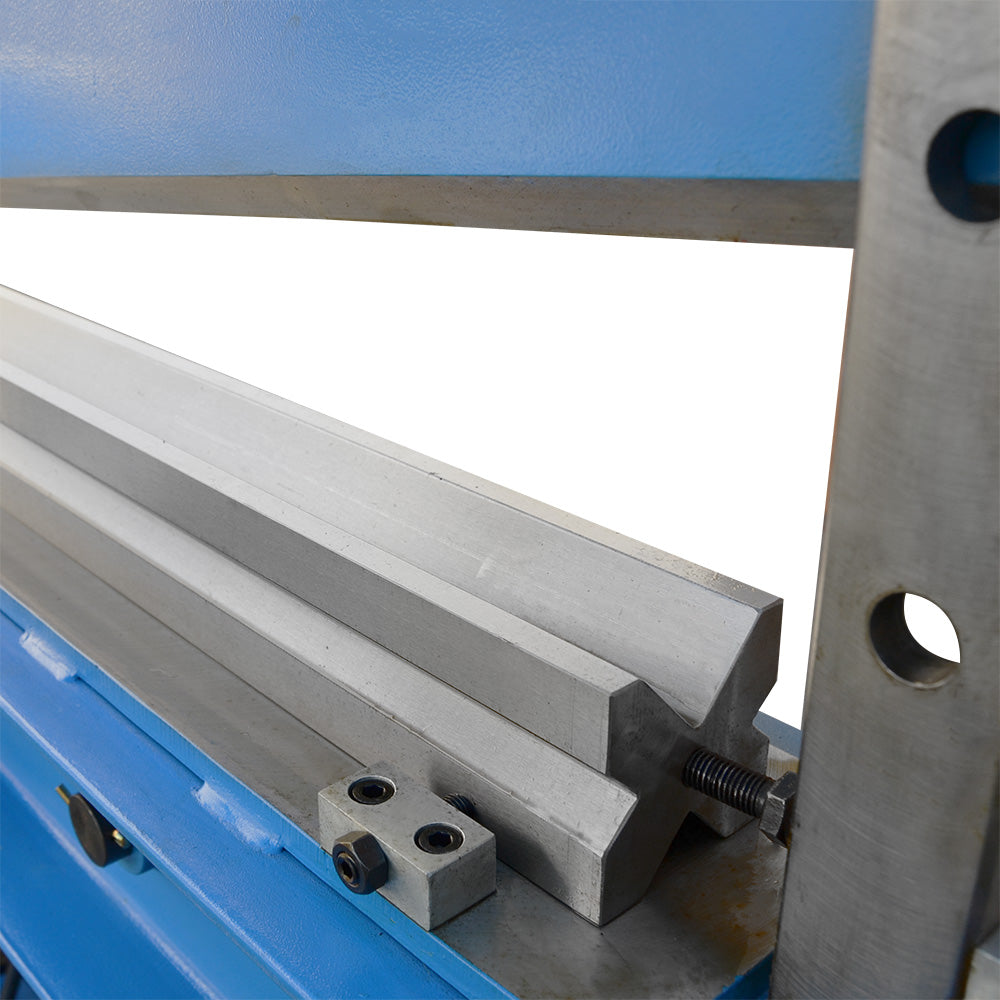 30 Ton Hydraulic Press Brake Box Bender 48" x 8 Gauge Mild Steel Tilt Open Beam