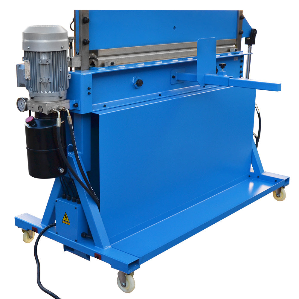 30 Ton Hydraulic Press Brake Box Bender 48" x 8 Gauge Mild Steel Tilt Open Beam