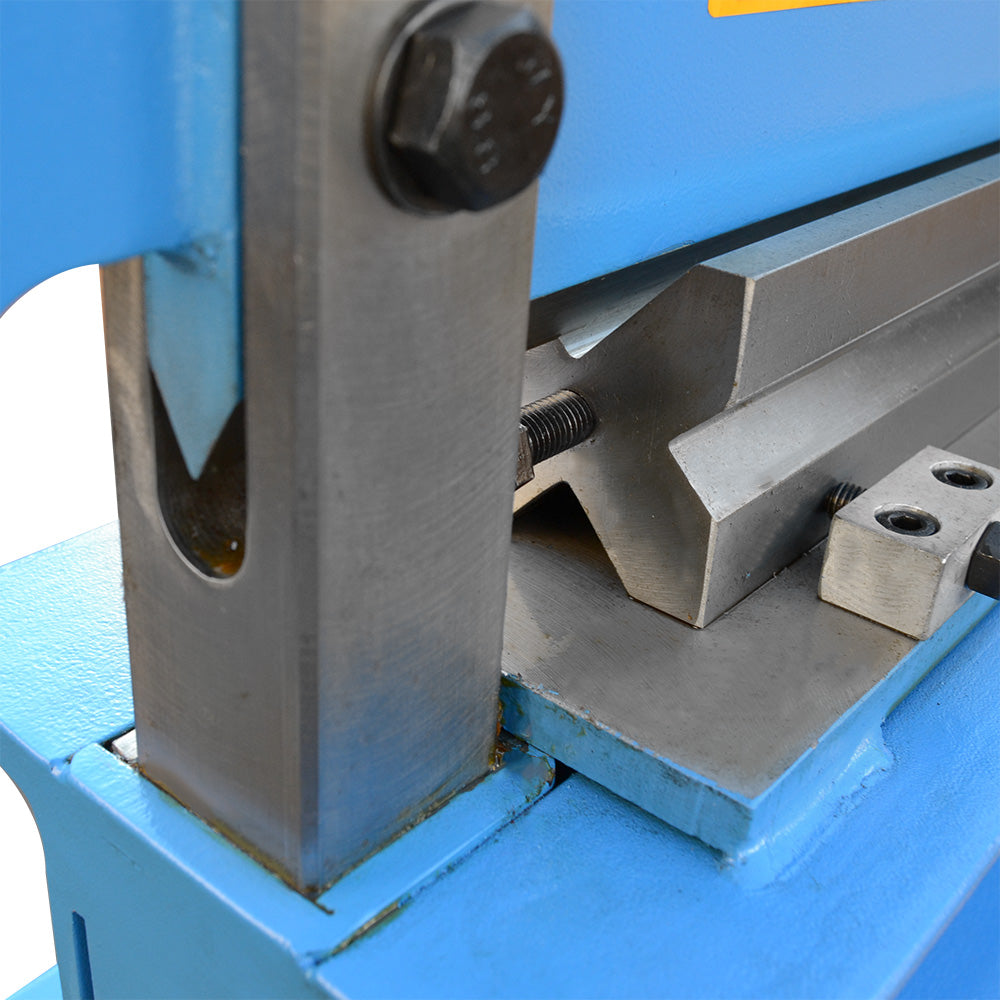 30 Ton Hydraulic Press Brake Box Bender 48" x 8 Gauge Mild Steel Tilt Open Beam