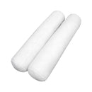 Replacement daybed cushion inserts, two bolsters, white