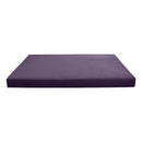 STYLE V3 - Velvet Indoor Daybed Mattress Bolster Backrest Cushion Pillow Complete Set