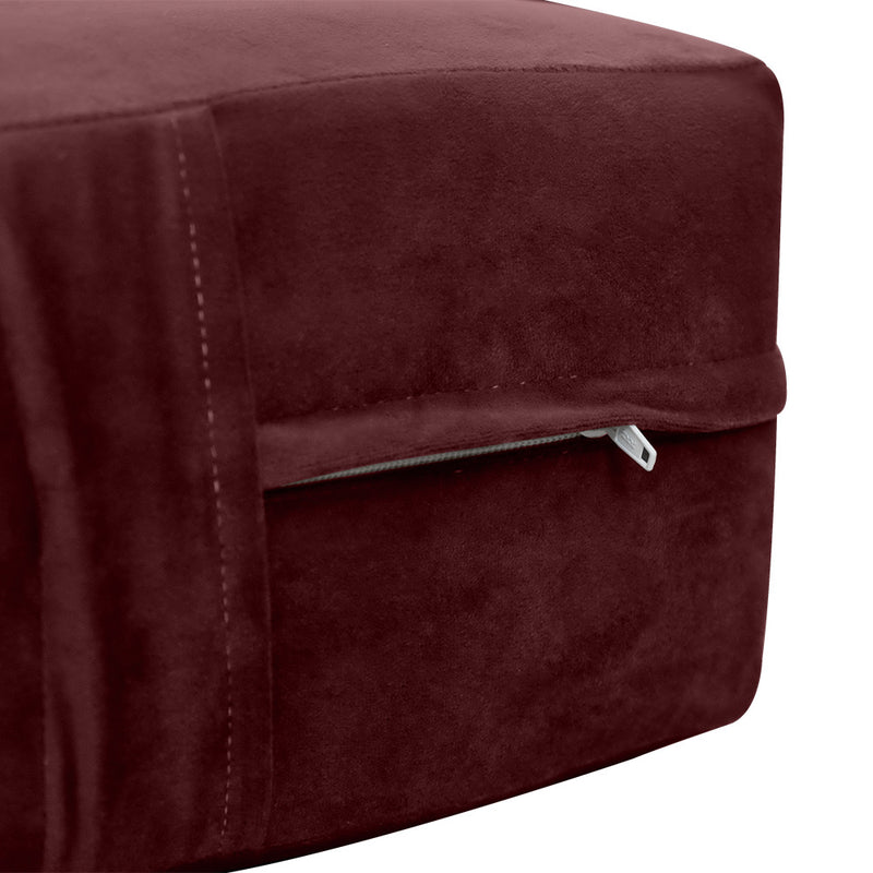6" Thickness Velvet Indoor Daybed Mattress Fitted Sheet |COVER ONLY|