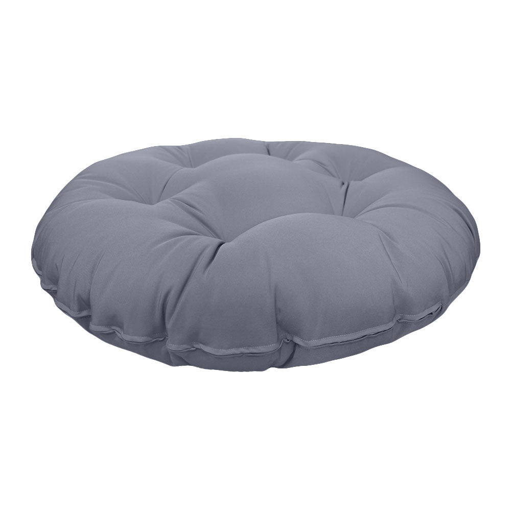 6" Thick Round Papasan Cushion, Tufted Water Repellent Polyester Fabric Yoga Meditation Pillow for Papasan Chair