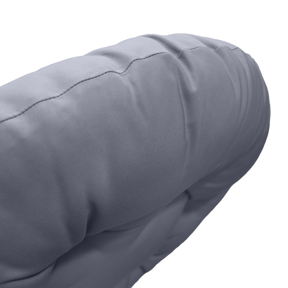 6" Thick Round Papasan Cushion, Tufted Water Repellent Polyester Fabric Yoga Meditation Pillow for Papasan Chair