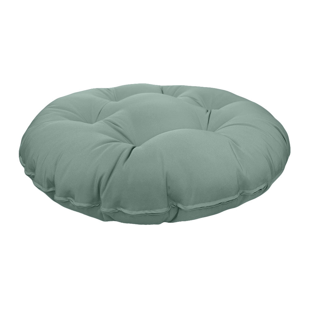 6" Thick Round Papasan Cushion, Tufted Water Repellent Polyester Fabric Yoga Meditation Pillow for Papasan Chair