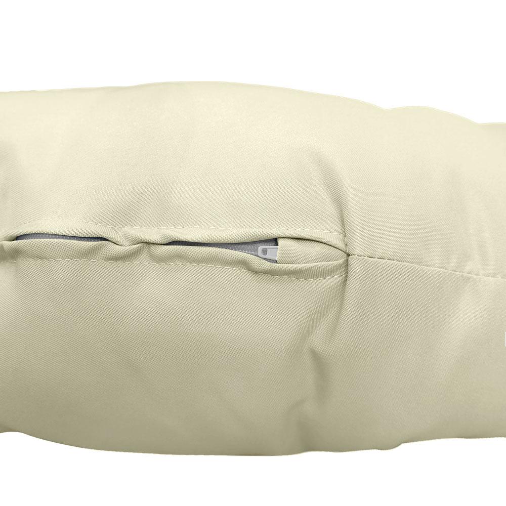 6" Thick Round Papasan Cushion, Tufted Water Repellent Polyester Fabric Yoga Meditation Pillow for Papasan Chair