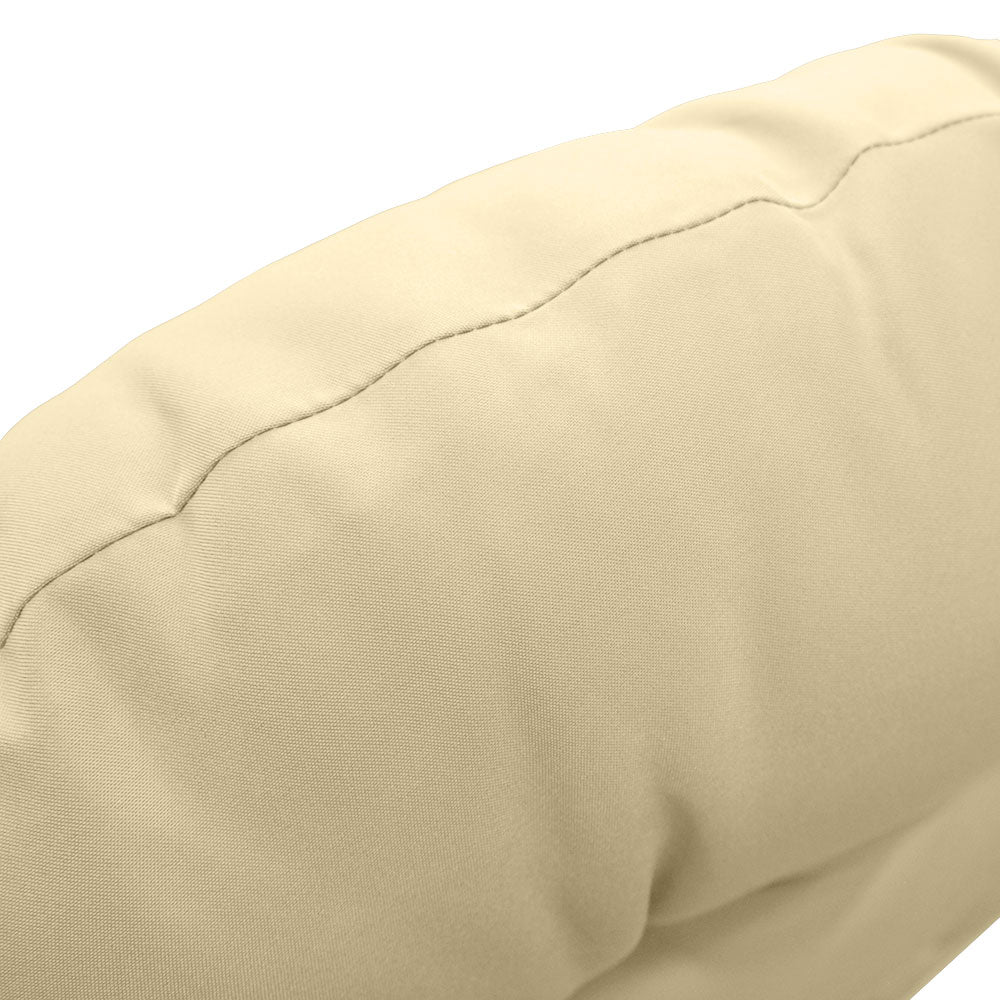 6" Thick Round Papasan Cushion, Tufted Water Repellent Polyester Fabric Yoga Meditation Pillow for Papasan Chair