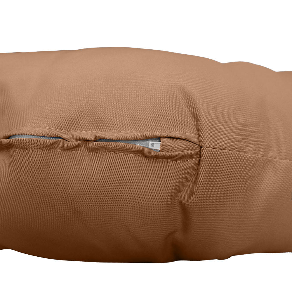 6" Thick Round Papasan Cushion, Tufted Water Repellent Polyester Fabric Yoga Meditation Pillow for Papasan Chair