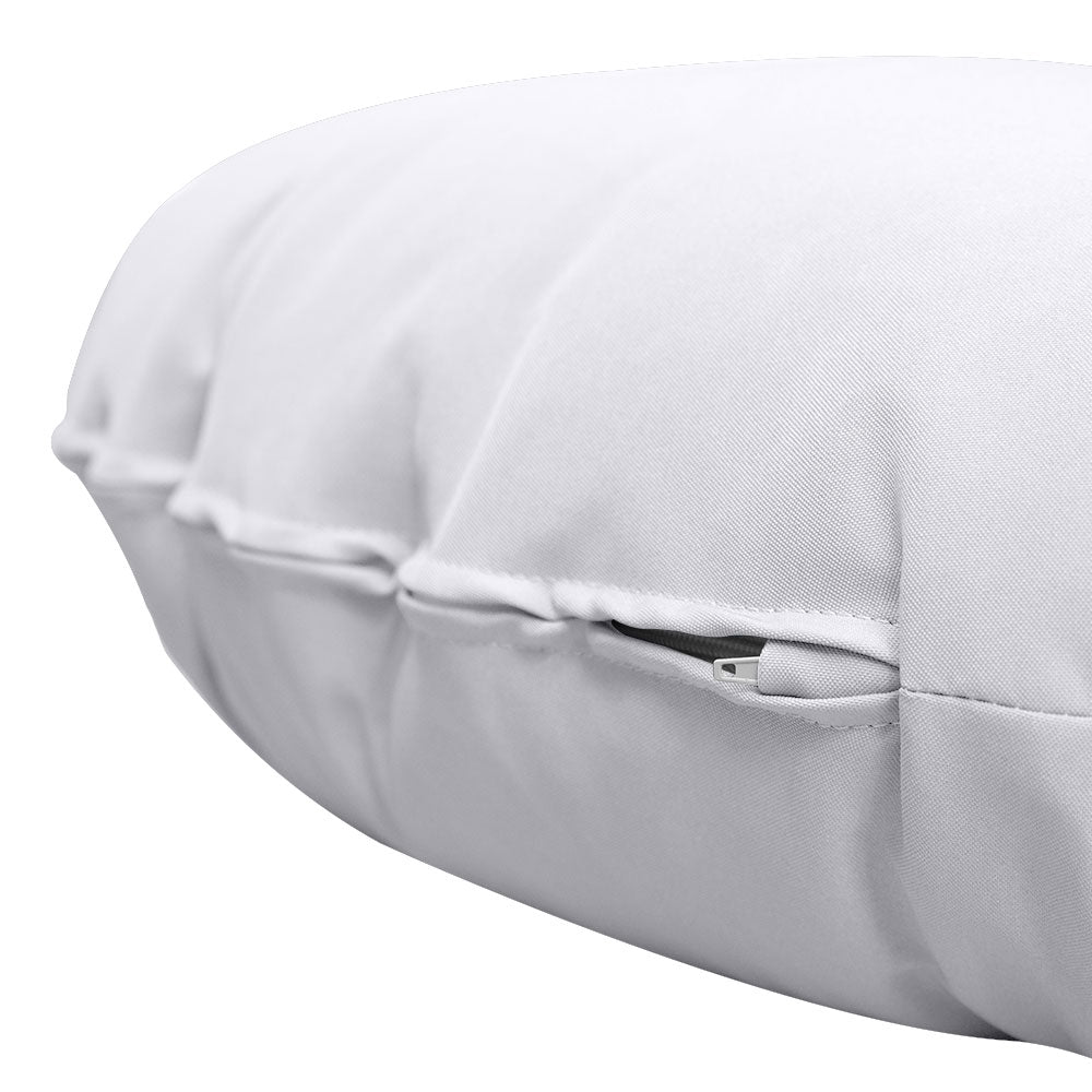 6" Thick Round Papasan Cushion, Tufted Water Repellent Polyester Fabric Yoga Meditation Pillow for Papasan Chair