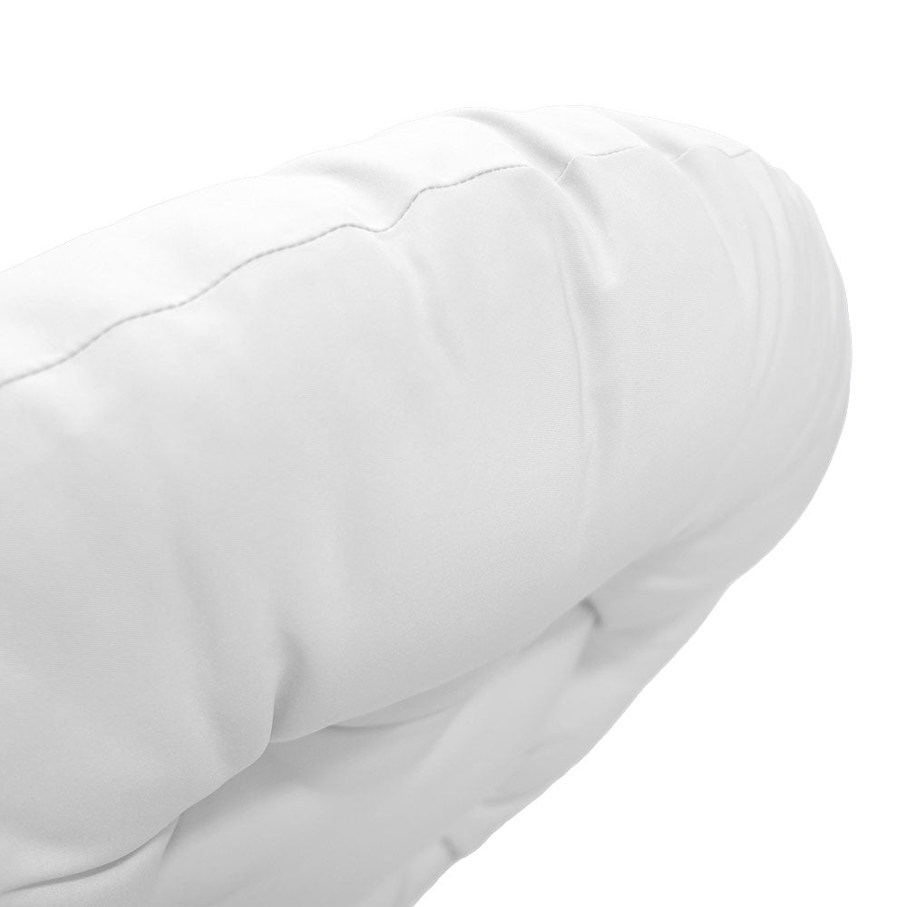 6" Thick Round Papasan Cushion, Tufted Water Repellent Polyester Fabric Yoga Meditation Pillow for Papasan Chair
