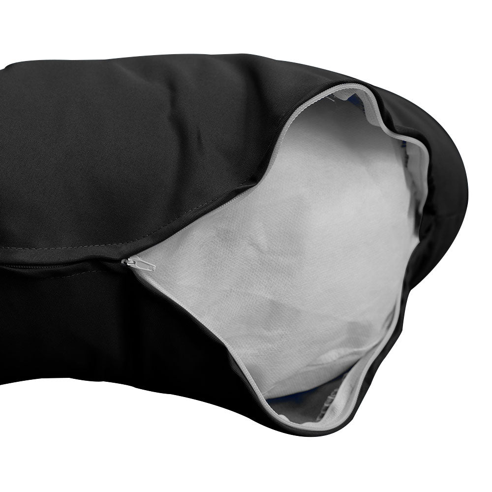 6" Thick Round Papasan Cushion, Tufted Water Repellent Polyester Fabric Yoga Meditation Pillow for Papasan Chair