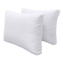 STYLE 1 - Outdoor Daybed Cover Mattress Cushion Pillow Insert Queen Size