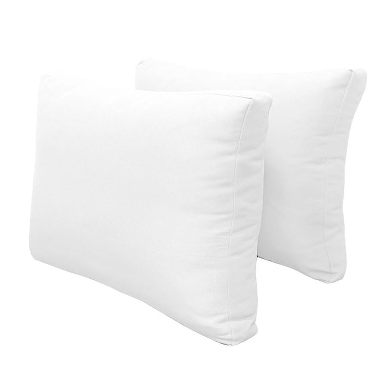 STYLE 1 - Outdoor Daybed Cover Mattress Cushion Pillow Insert Queen Size