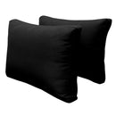 STYLE 1 Pillow & Bolster Cushion for Outdoor Indoor Daybed Porch Swing Bed Crib Size | COVERS ONLY |