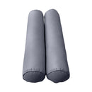 STYLE 1 Pillow & Bolster Cushion for Outdoor Indoor Daybed Porch Swing Bed Full Size | COVERS ONLY |