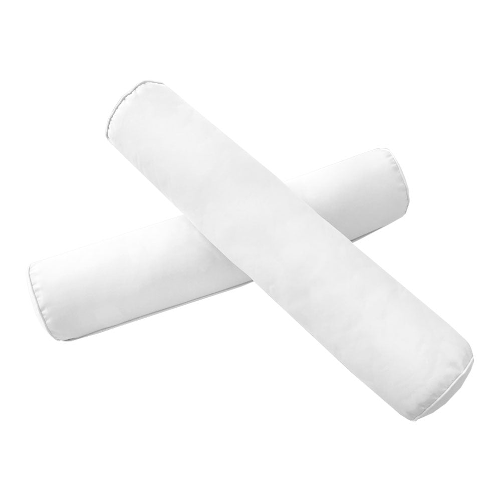 STYLE 1 - Mattress & Pillow Bolster Cushion Cover and Insert for Outdoor Indoor Daybed Porch Swing Bed Crib Size