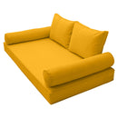 STYLE 1 - Outdoor Daybed Cover Mattress Cushion Pillow Insert Queen Size