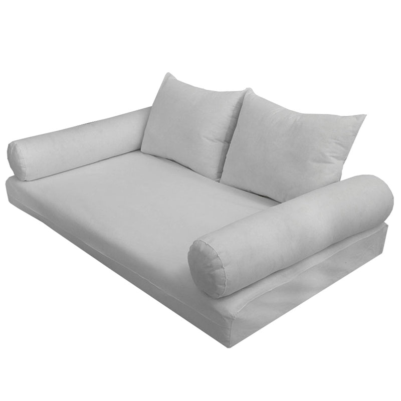 STYLE 4 Mattress Foam, Pillow & Bolster Cushion Polyester Fiberfill Inserts for Outdoor Indoor Daybed Porch Swing Bed | INSERT ONLY |