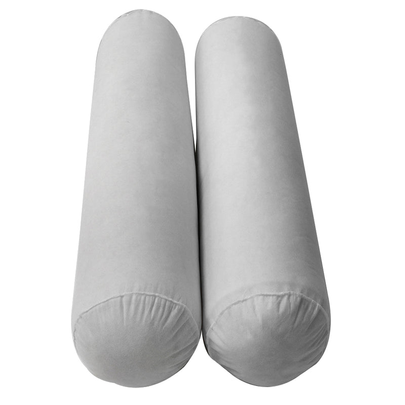 STYLE 1 Pillow & Bolster Cushion Polyester Fiberfill Inserts for Outdoor Indoor Daybed Porch Swing Bed | INSERT ONLY |