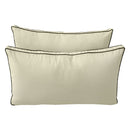 STYLE 2 Pillow & Bolster Cushion for Outdoor Indoor Daybed Porch Swing Bed Twin Size | COVERS ONLY |