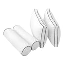 STYLE 2 - Outdoor Daybed Cover Mattress Cushion Pillow Insert Crib Size