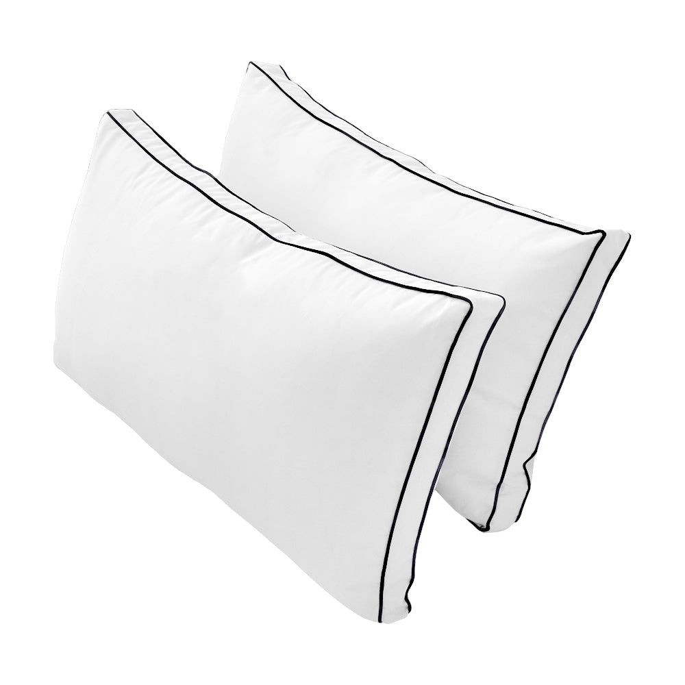 STYLE 2 - Mattress & Pillow Bolster Cushion Cover and Insert for Outdoor Indoor Daybed Porch Swing Bed Crib Size