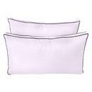 STYLE 2 Pillow & Bolster Cushion for Outdoor Indoor Daybed Porch Swing Bed Full Size | COVERS ONLY |