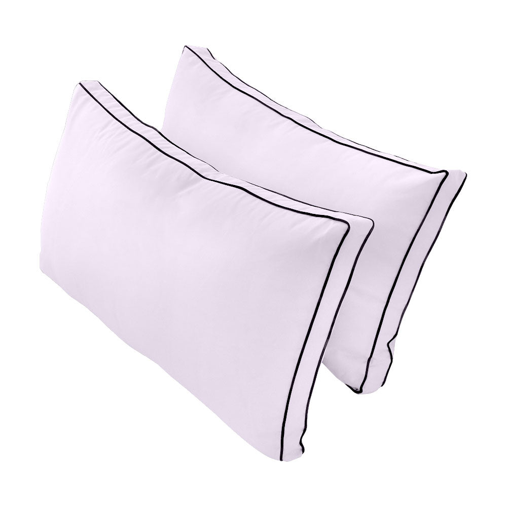 STYLE 2 - Mattress & Pillow Bolster Cushion Cover and Insert for Outdoor Indoor Daybed Porch Swing Bed Twin Size