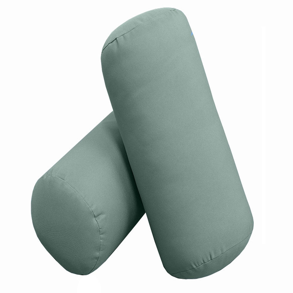 STYLE 2 - Mattress & Pillow Bolster Cushion Cover and Insert for Outdoor Indoor Daybed Porch Swing Bed Twin-XL Size