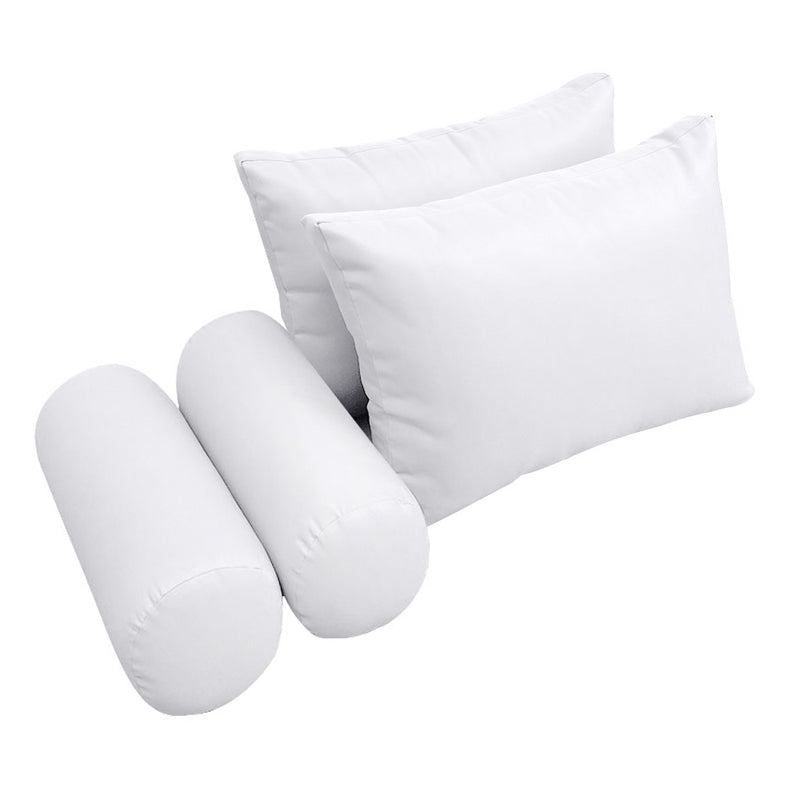 STYLE 2 - Outdoor Daybed Cover Mattress Cushion Pillow Insert Twin Size