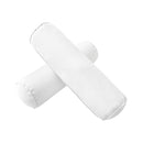 STYLE 2 - Mattress & Pillow Bolster Cushion for Outdoor Indoor Daybed Porch Swing Bed Twin-XL Size | COVERS ONLY |