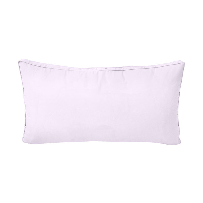 STYLE 2 - Pillow & Bolster Cushion for Outdoor Indoor Daybed Porch Swing Bed Crib Size | COVERS ONLY |