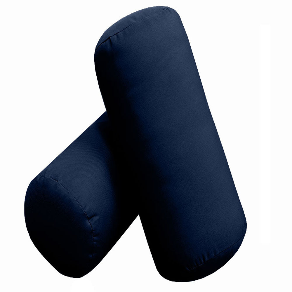 STYLE 3 - Mattress & Pillow Bolster Cushion Cover and Insert for Outdoor Indoor Daybed Porch Swing Bed Crib Size
