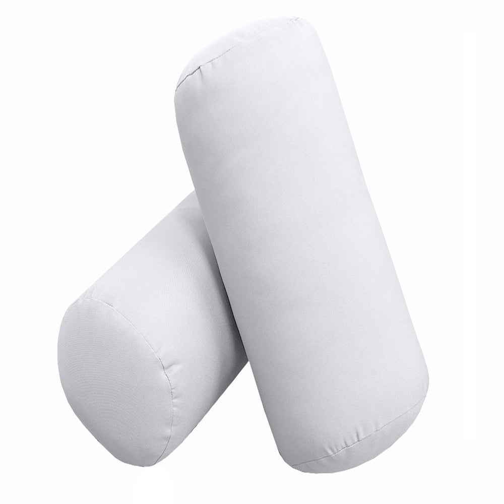 STYLE 3 - Mattress & Pillow Bolster Cushion Cover and Insert for Outdoor Indoor Daybed Porch Swing Bed Crib Size