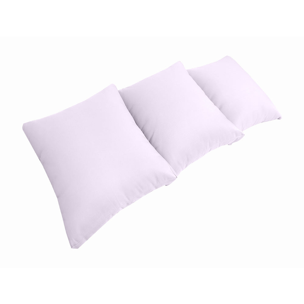 STYLE 3 - Mattress & Pillow Bolster Cushion Cover and Insert for Outdoor Indoor Daybed Porch Swing Bed Twin Size