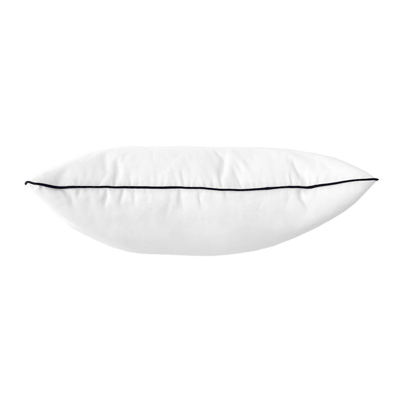 STYLE 4 - Outdoor Daybed Bolster Backrest Pillow Cushion Twin Size |COVERS ONLY|